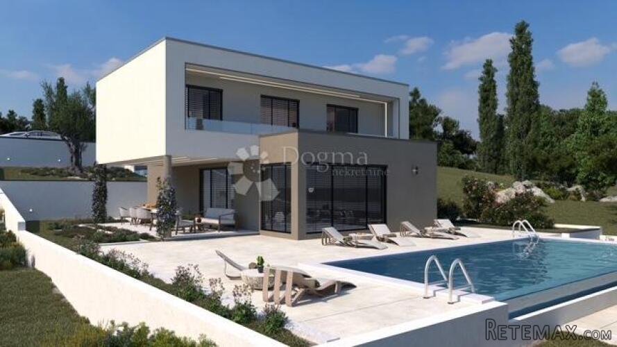Luksuzna vila s bazenom i wellnessom, Dubrava kod Šibenika