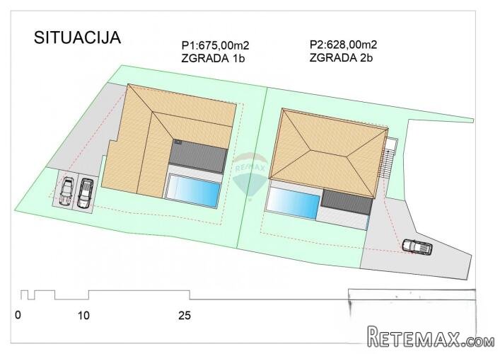 Istra, Rakalj- građevinsko zemljište s pogledom na more 130 - 2