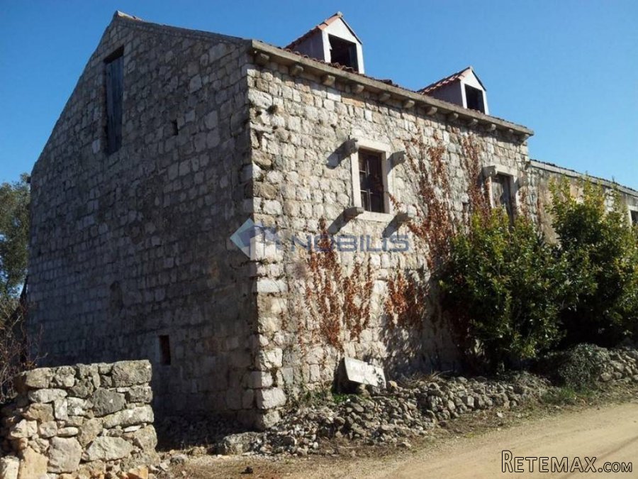 Dubrovnik, Šipanska luka, kamena kuća 120m2, PRILIKA!