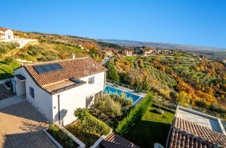 Buje - moderna vila s 4 spavaće sobe i prekrasnim pogledom - 2