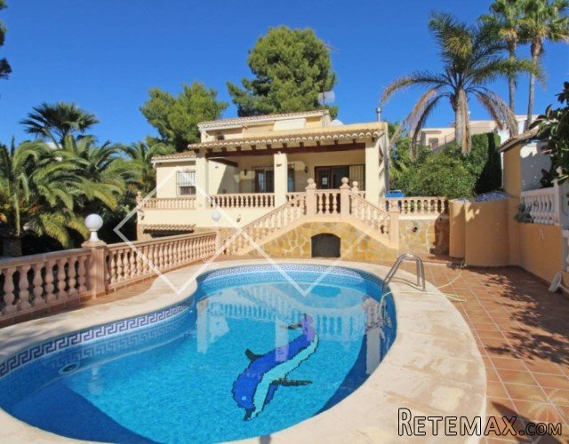Classic style villa situated in one of Moraira's most..