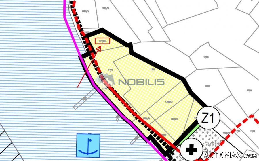 Zadar, Pakoštane, o. Vrgada, 550m2 uz more - 4