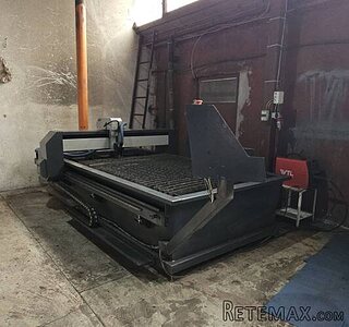 Cnc plazma sa hiper glavom+sistem odimljavanje+izvod za rute