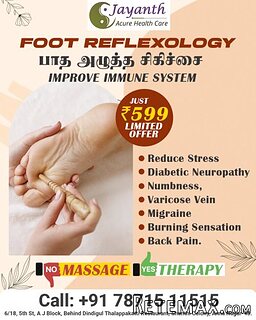 Foot Reflexology in Anna Nagar - Chennai