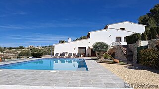 This impressive and unique country house is situated in..