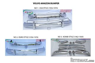 Volvo Amazon EU / USA / Station Wagon Estate P220 bumper 