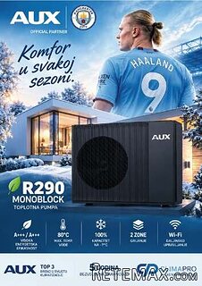 AUX FULL DC INVERTER MONOBLOK I TOPLOTNE PUMPE