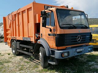 MERCEDES 1824 ZA ODVOZ SMEĆA S NADOGRADNJOM FAUN VARIOPRESS