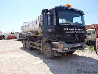 MERCEDES ACTROS 3343, SA CISTERNOM ZA PRAŽNJENJE FEKALIJA