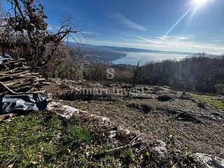 BREGI, građevinsko zemljište od 5208 m2 s pogledom na more