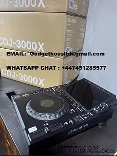AlphaTheta CDJ-3000X ,AlphaTheta Euphonia , Pioneer CDJ-3000
