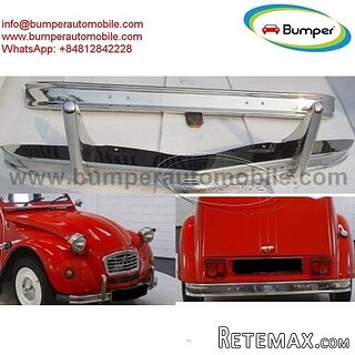 Citroen 2CV year 1948 to 1990 bumpers classic car 