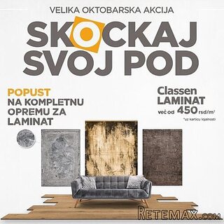 IZVOR STIL–Laminati i oprema po super cenama