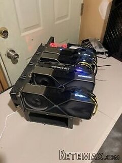 Rig za rudarenje kriptovaluta 6 RTX 3090 ETH SUPER rudar 